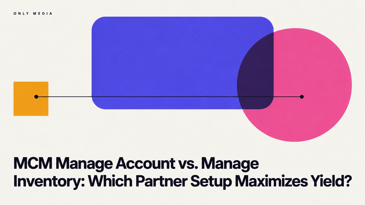 MCM Manage Account vs. Manage Inventory: Which Partner Setup Maximizes Yield?